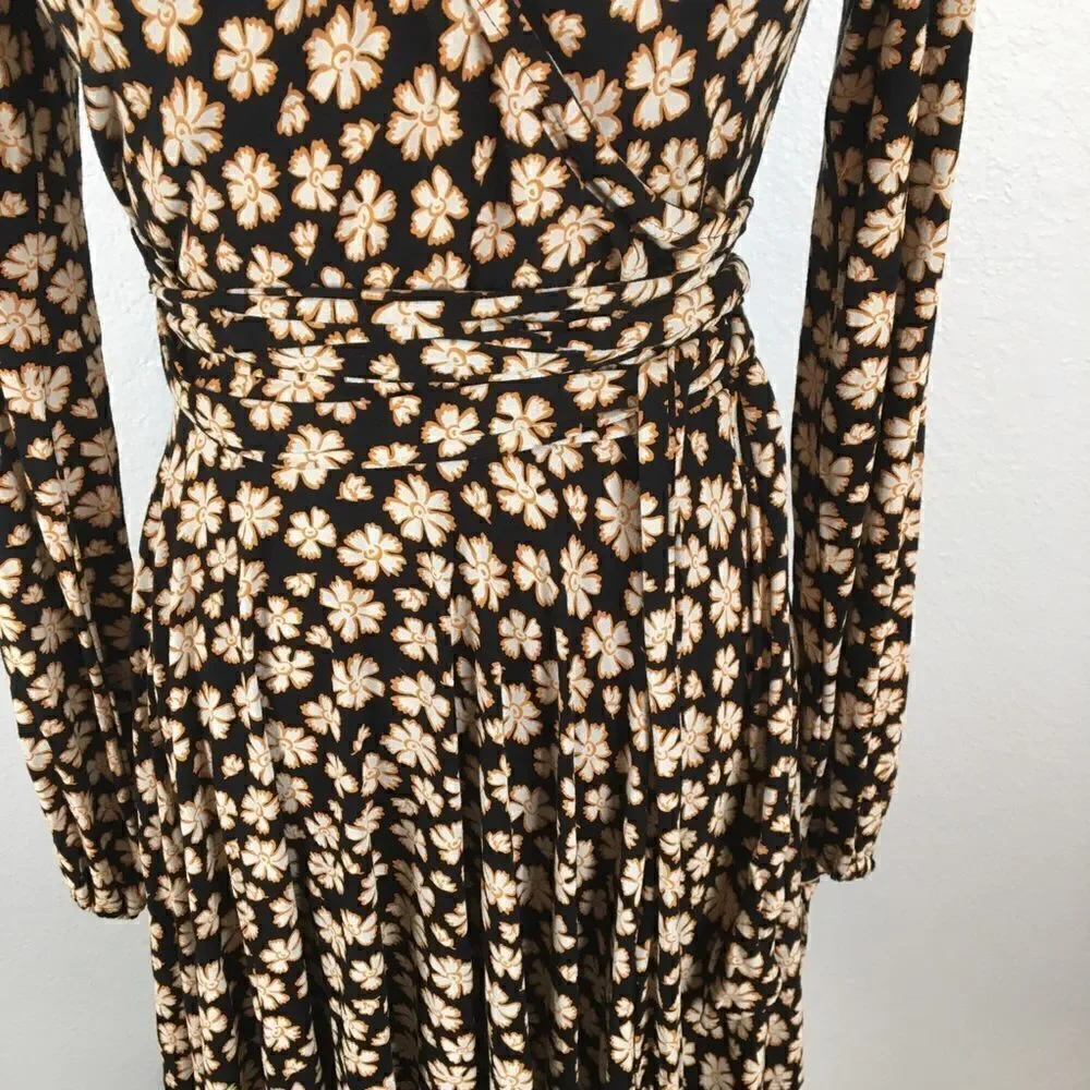 Free People Pradera faux wrap Daisy print mini dress XS‎